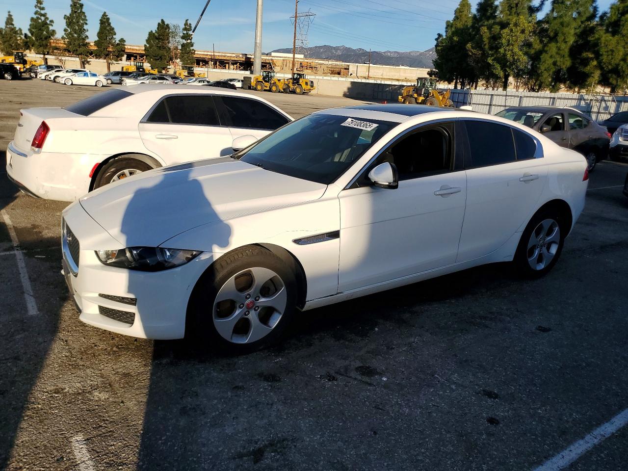 2018 Jaguar XE 25t, VIN SAJAR4FX7JCP34383 — Vandalism