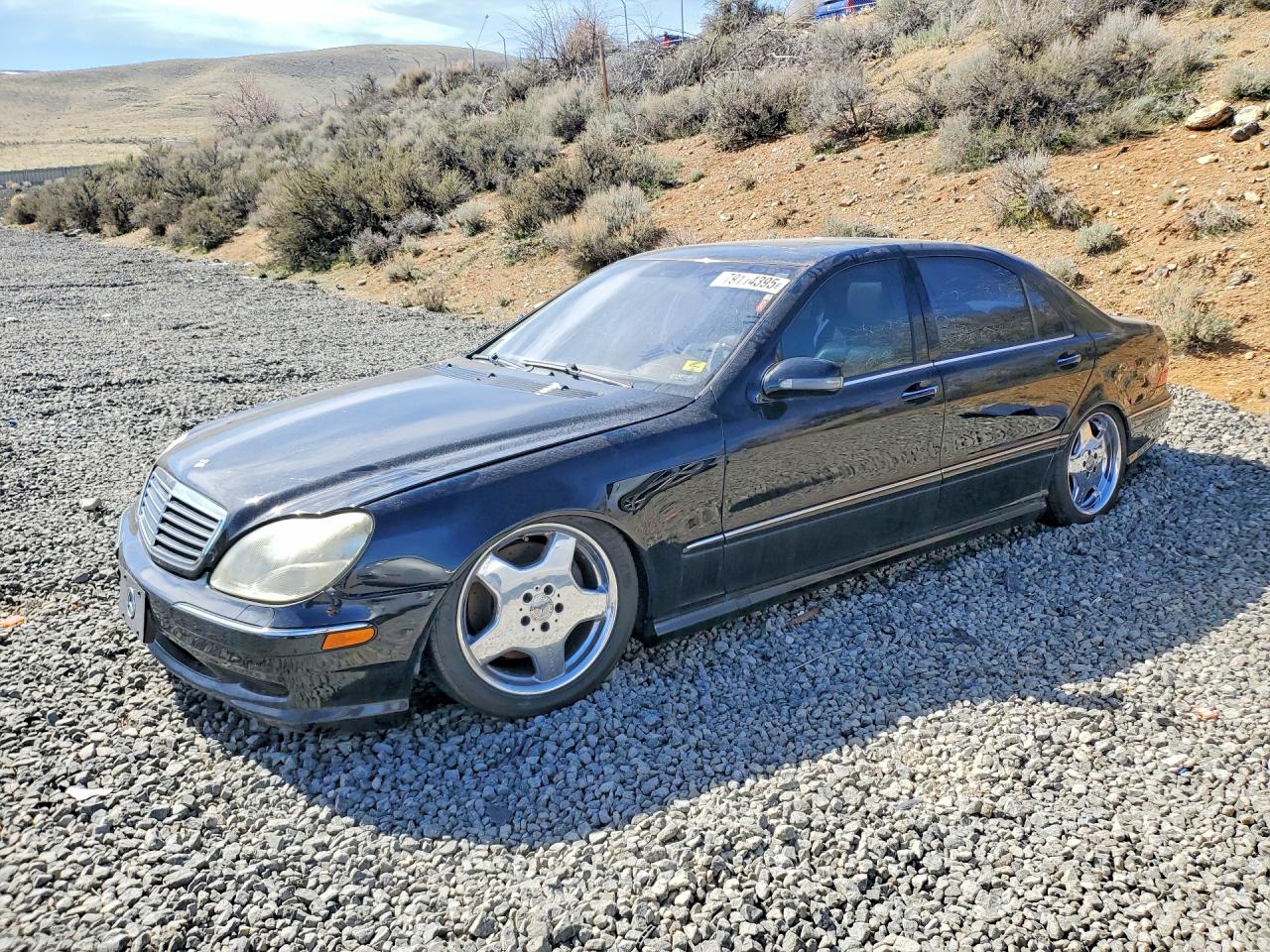 2002 Mercedes-Benz S 55 AMG, VIN WDBNG73J02A250526 — Front end