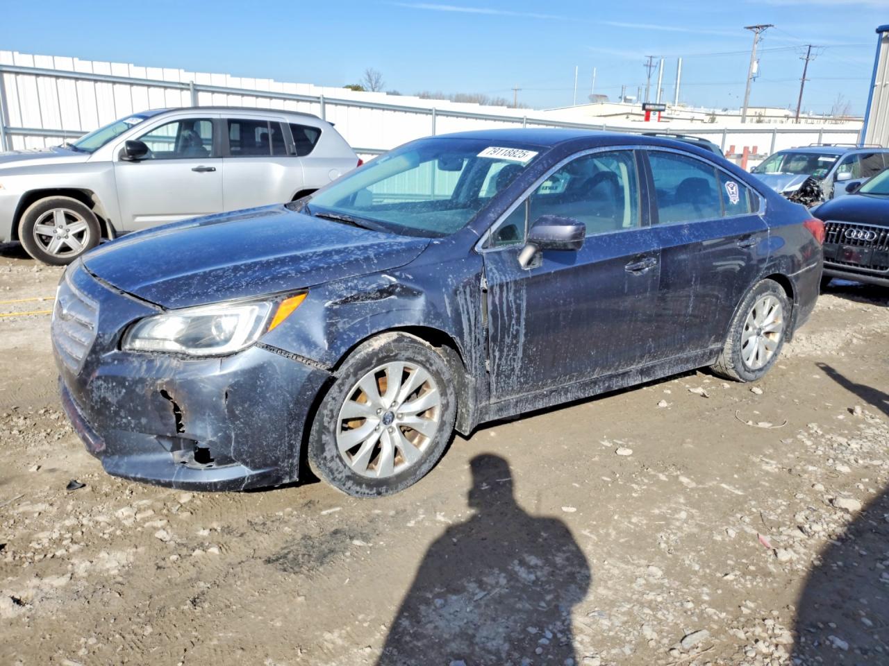 2017 Subaru Legacy Premium, VIN 4S3BNAC68H3004727 — Front end