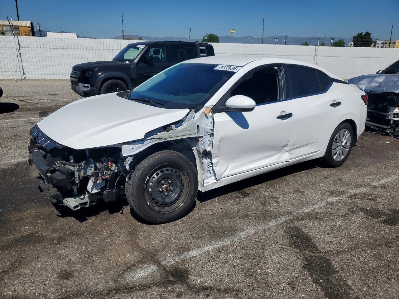 2025 Nissan Sentra S, VIN 3N1AB8BV4SY321377 — Front end
