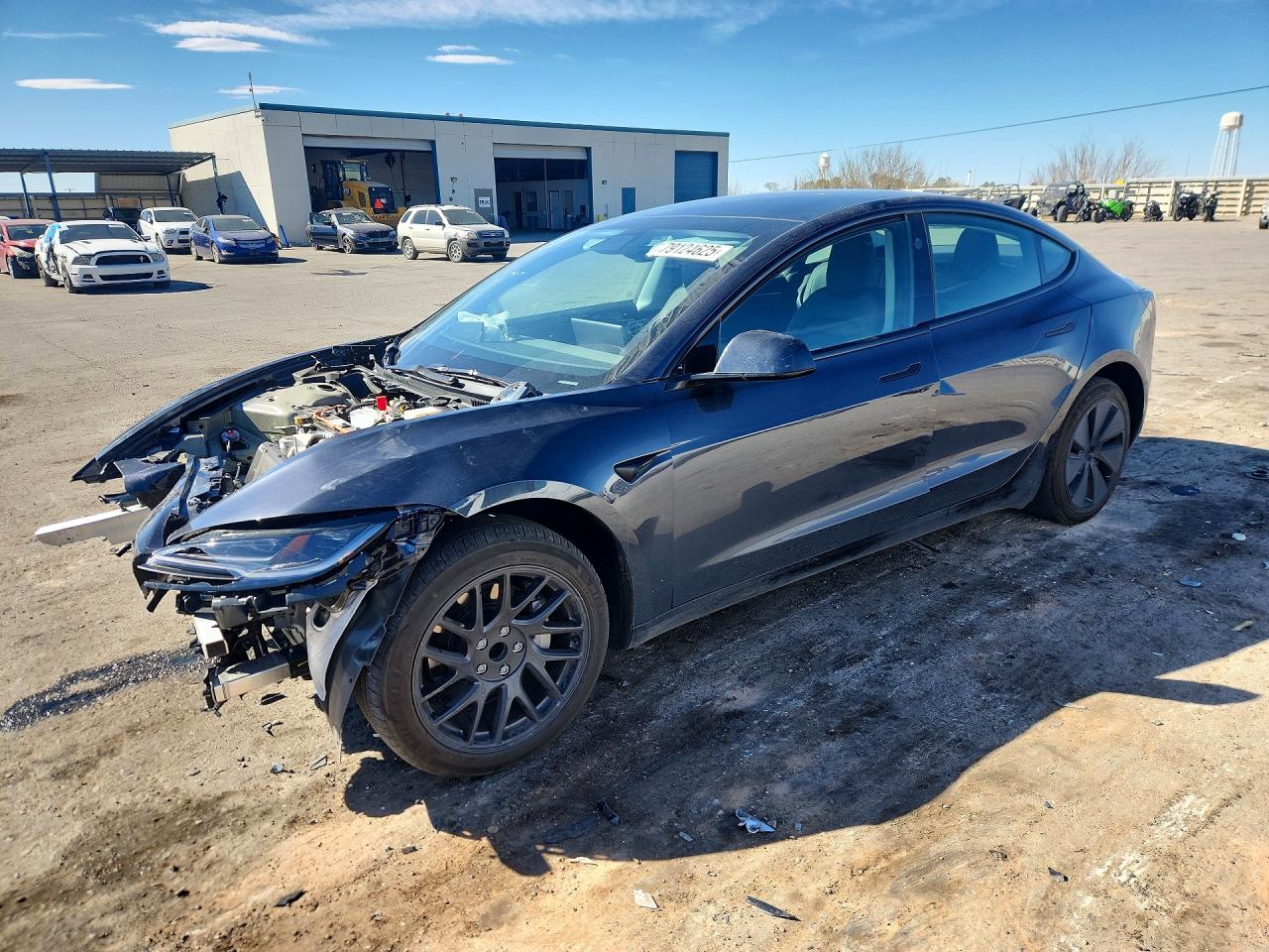 2026 Tesla Model 3 Premium, VIN 5YJ3E1EA2TF127666 — Front end