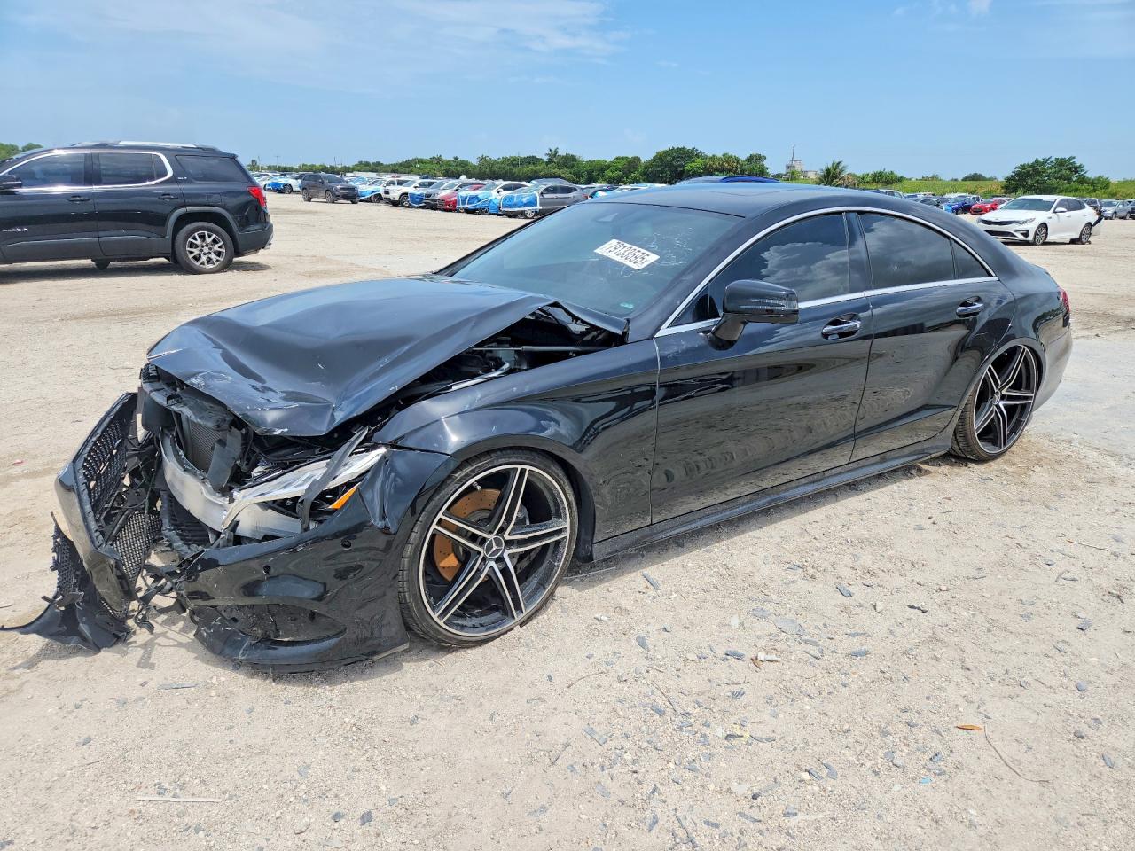 2015 Mercedes-Benz CLS 400, VIN WDDLJ6HB0FA134602 — Front end