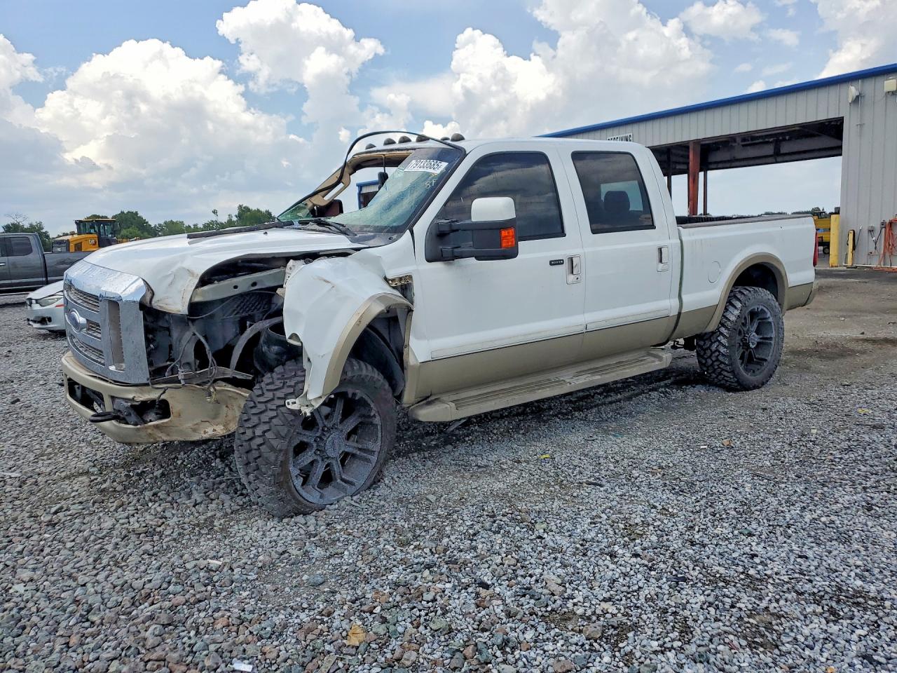 2008 Ford F-350 XL, VIN 1FTWW31R48EA78125 — Rollover
