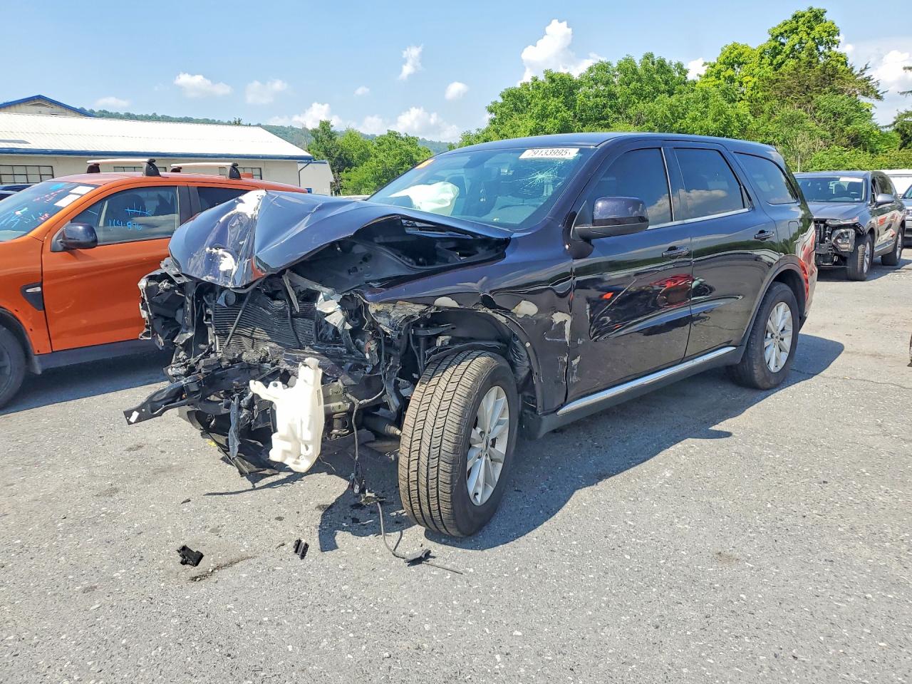 2020 Dodge Durango SXT, VIN 1C4RDHAG4LC192290 — Front end