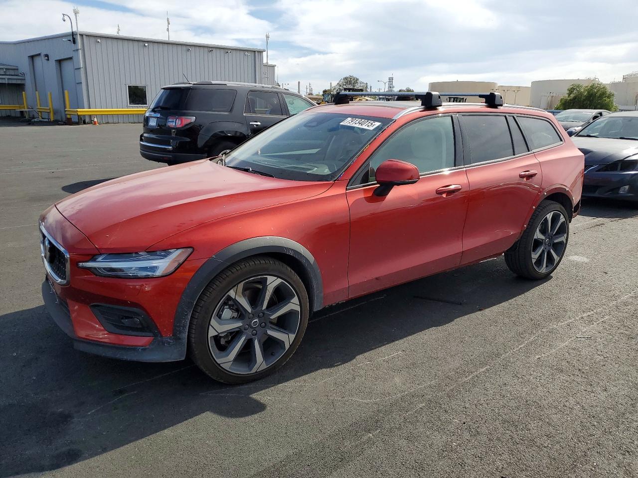 2025 Volvo V60 Ultra, VIN YV4L12WL7S2147654 — Rear end