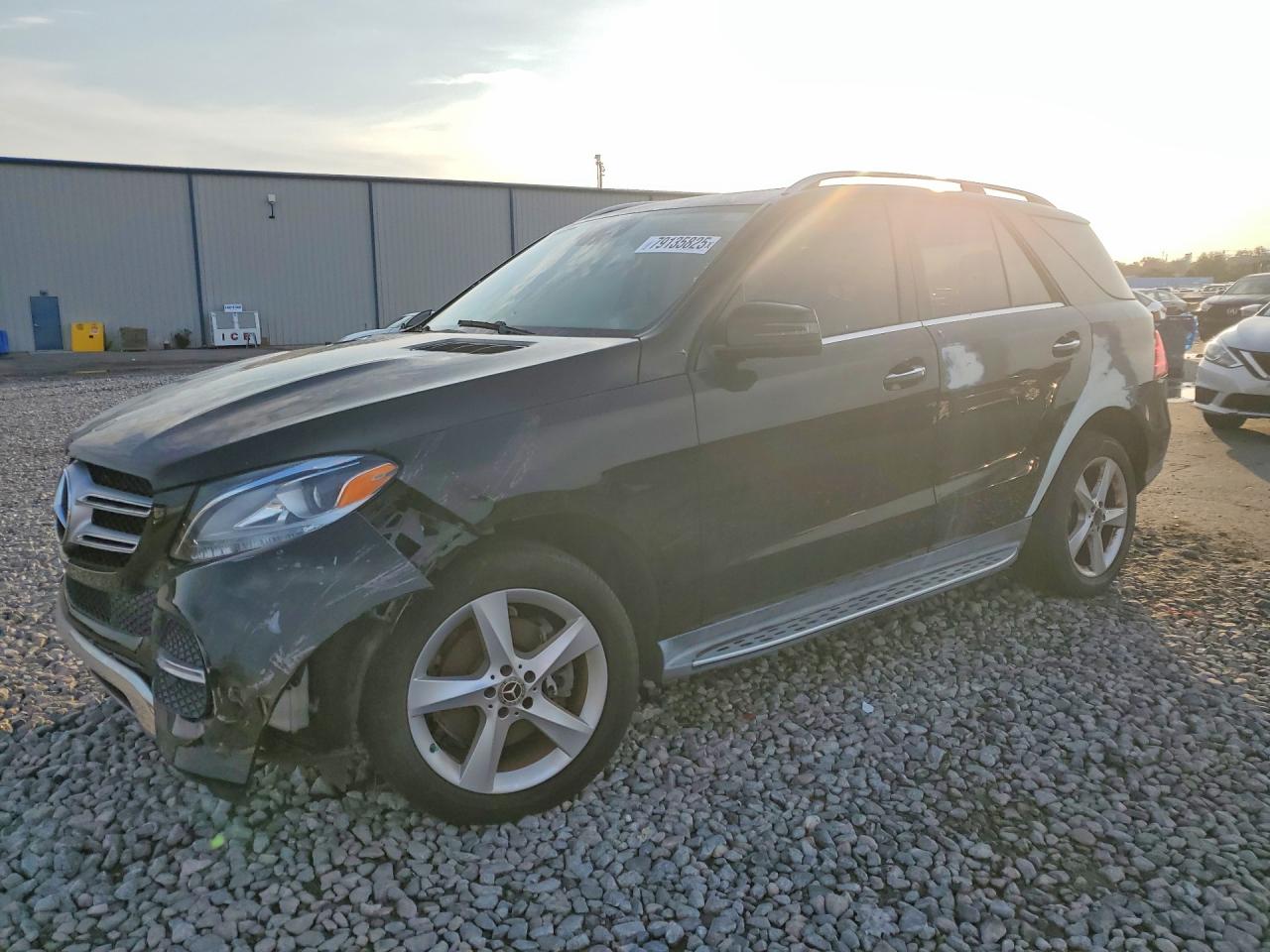 2018 Mercedes-Benz GLE 350, VIN 4JGDA5JB9JB092173 — Front end