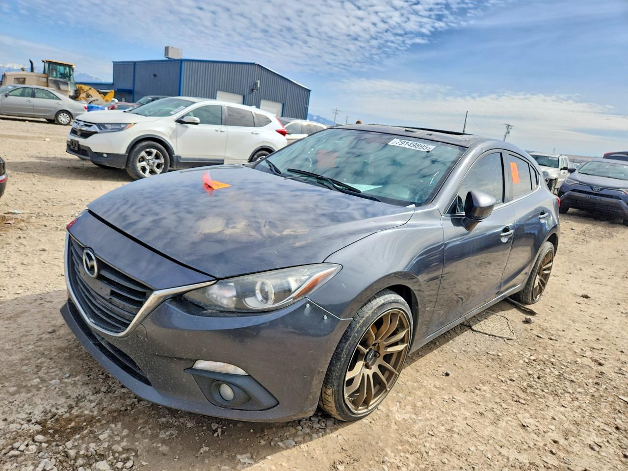 2016 Mazda 3 i Touring, VIN JM1BM1M76G1341868 — Biohazard / chemical