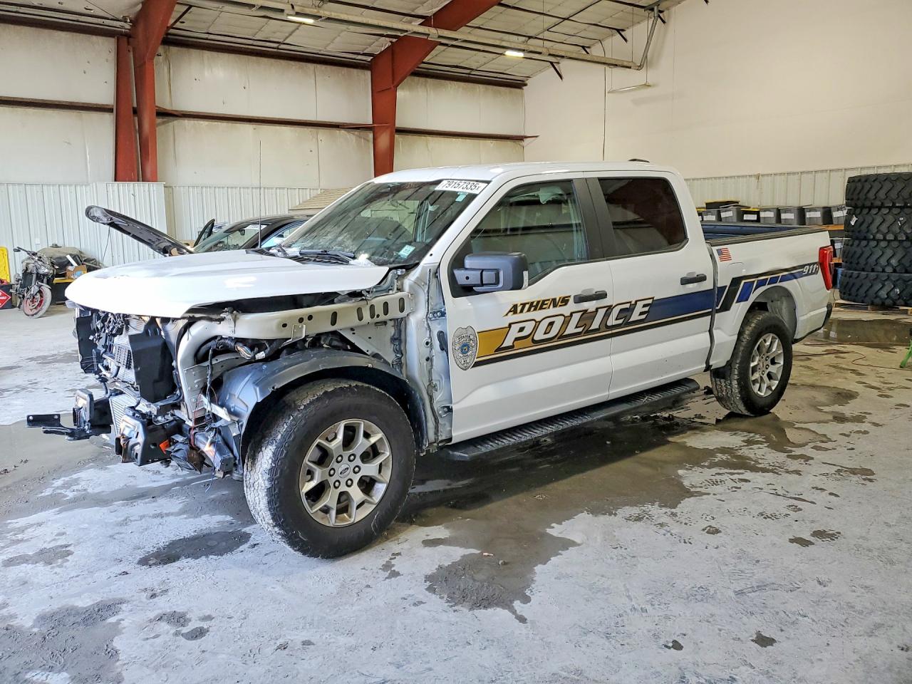 2023 Ford F-150 Police Responder XL, VIN 1FTFW1P87PKF09530 — Front end