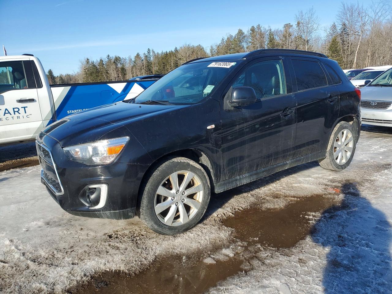 2015 Mitsubishi Outlander Sport SE, VIN 4A4AJ4AU9FE601096 — Rear end