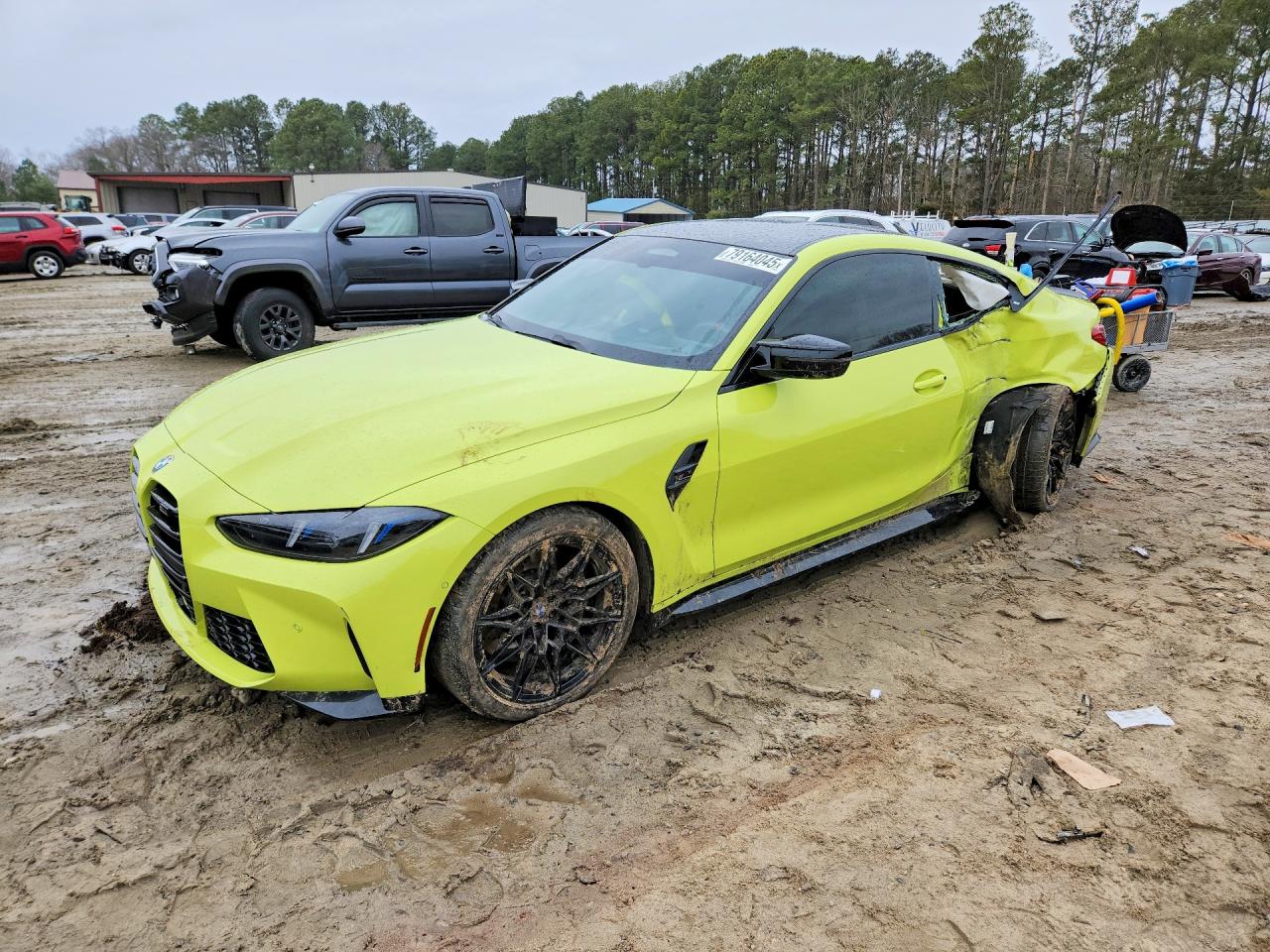2025 BMW M4 Competition xDrive, VIN WBS33HK08SCS38673 — Side