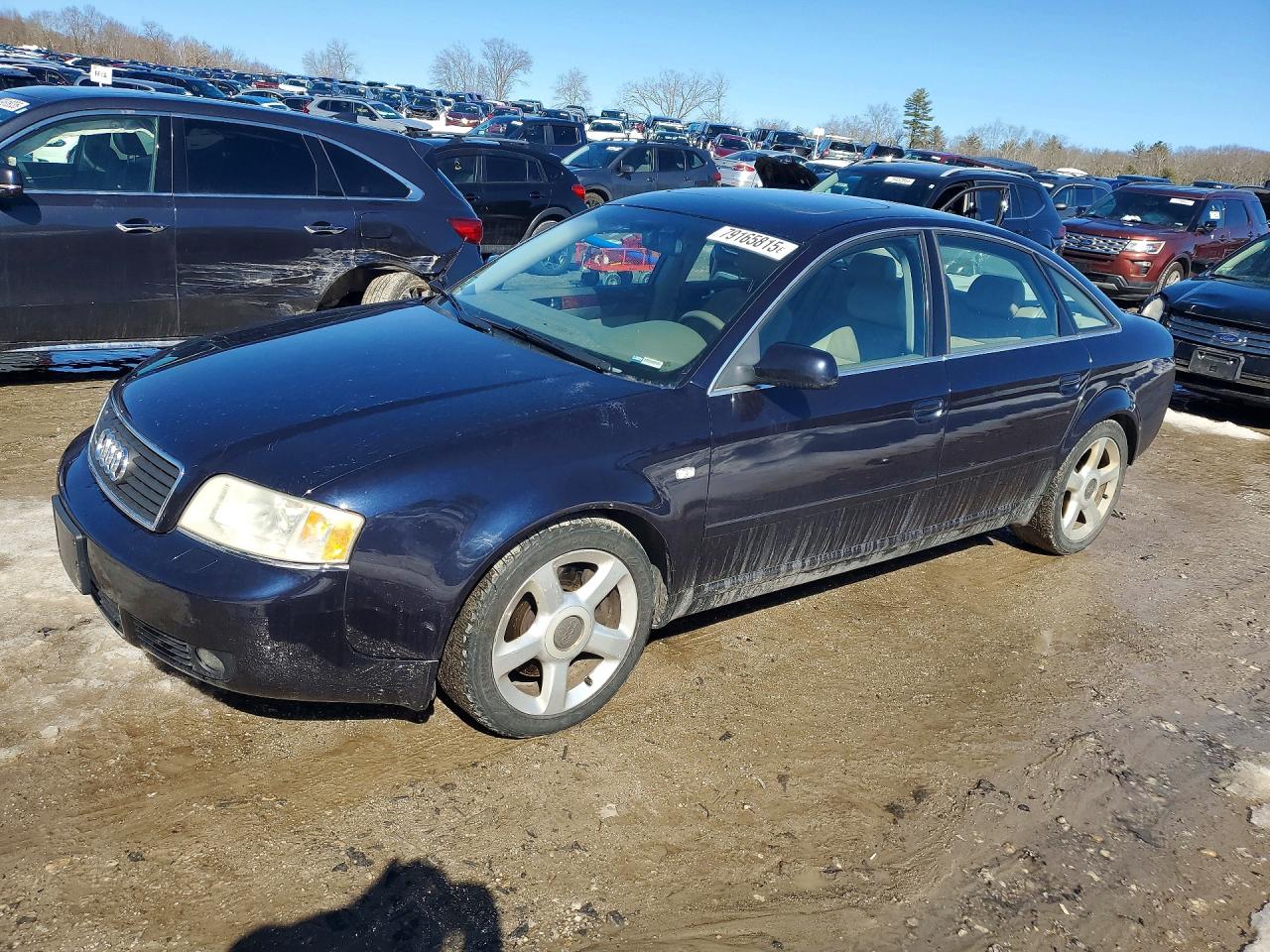 2003 Audi A6 2.7T, VIN WAULD64B33N109525 — Rear end