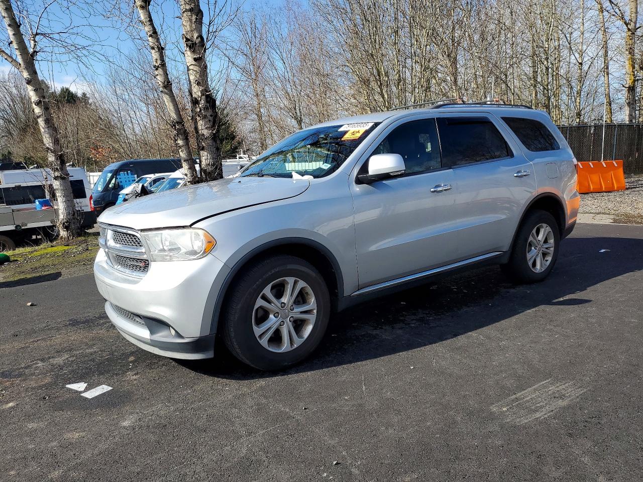 2013 Dodge Durango Crew, VIN 1C4RDHDG1DC535229 — Undercarriage