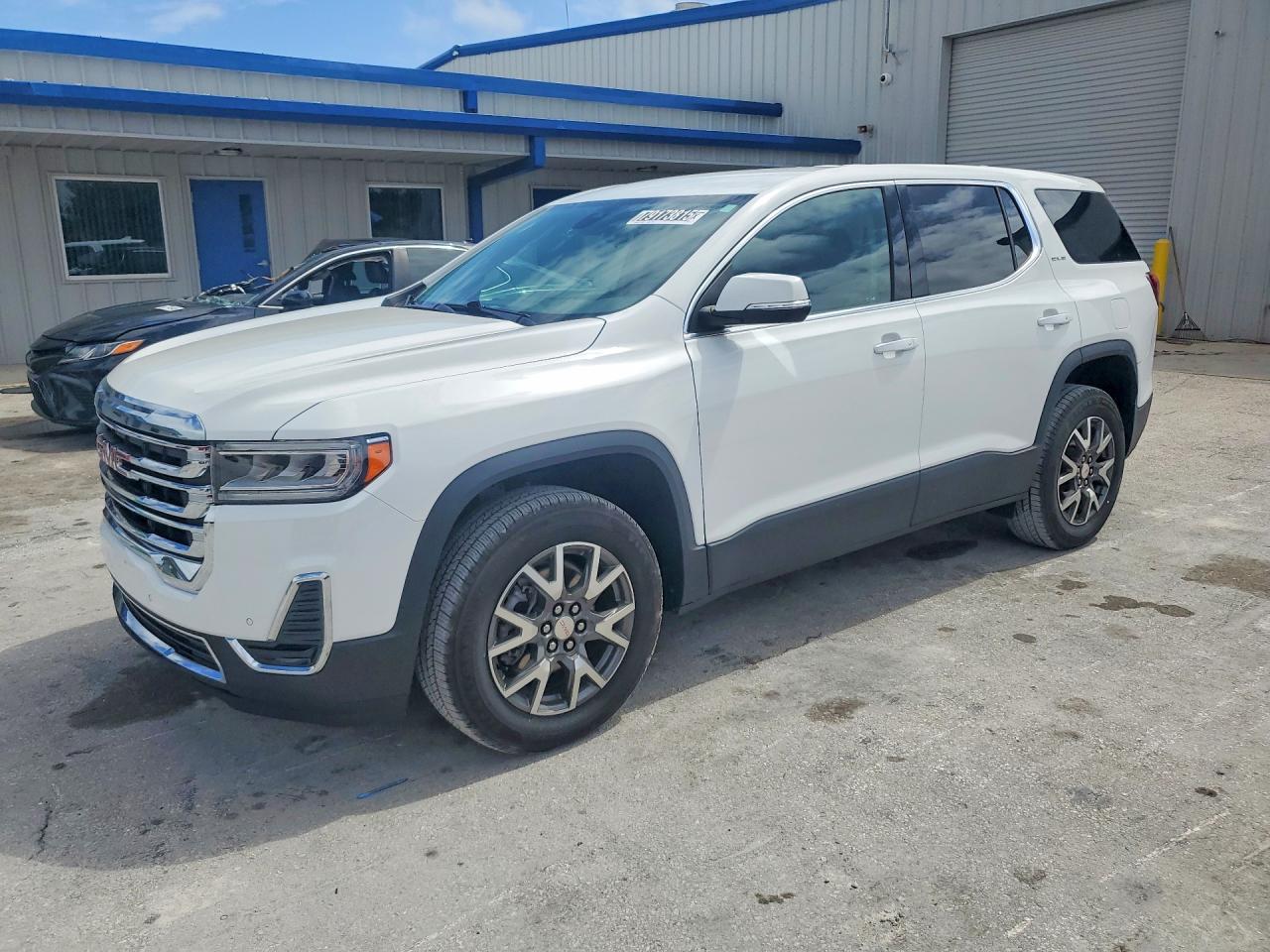 2022 GMC Acadia SLE, VIN 1GKKNKL46NZ133390 — Partial repair