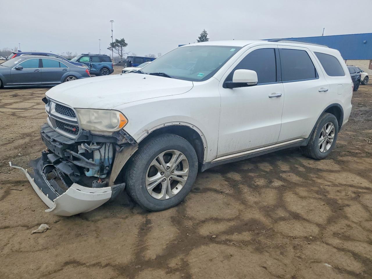 2013 Dodge Durango Crew, VIN 1C4RDHDG2DC664208 — Undercarriage