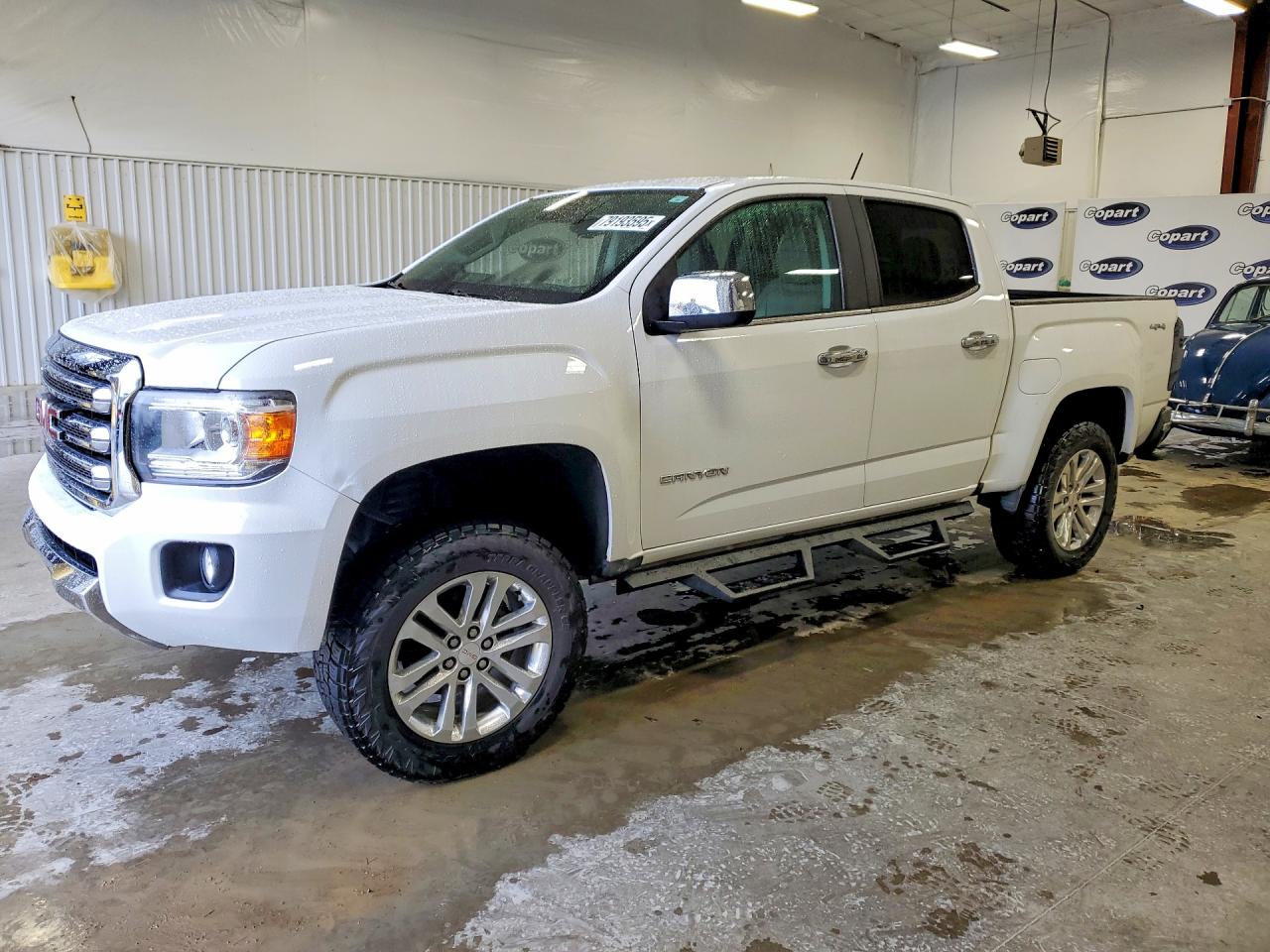 2018 GMC Canyon 4WD SLT, VIN 1GTG6DENXJ1209962 — Interior fire