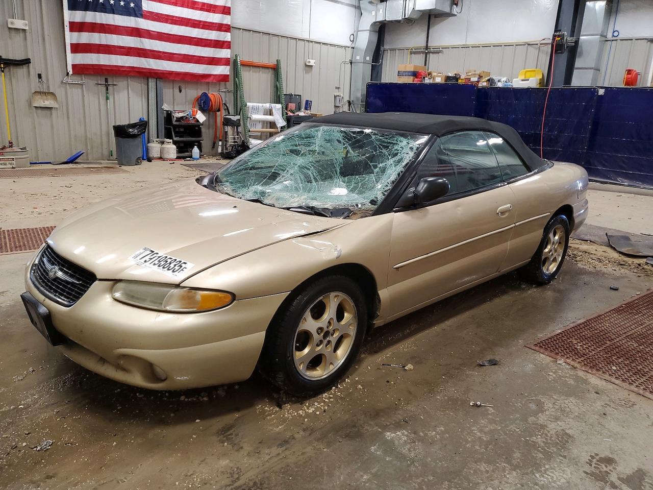 2000 Chrysler Sebring JXi, VIN 3C3EL55H0YT219956 — Фото с аукциона 1 of 4