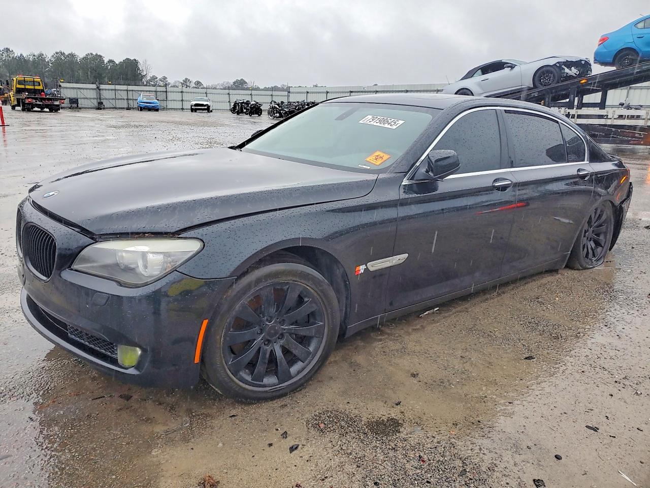 2011 BMW 7 Series 750Li xDrive, VIN WBAKC8C58BC432887 — Rear end
