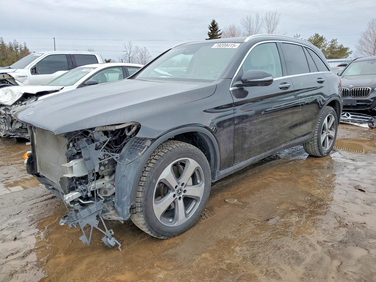 2019 Mercedes-Benz GLC 300, VIN WDC0G4KB2KV134459 — Front end