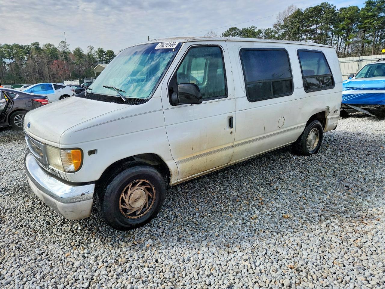 1997 Ford Econoline Commercial, VIN 1FDEE1468VHB06759 — Hail