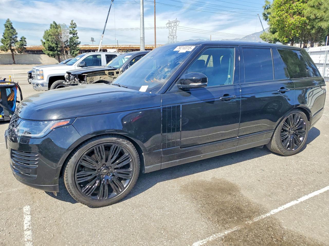 2022 Land Rover Range Rover Westminster, VIN SALGS2RU1NA462359 — Minor dents and scratches