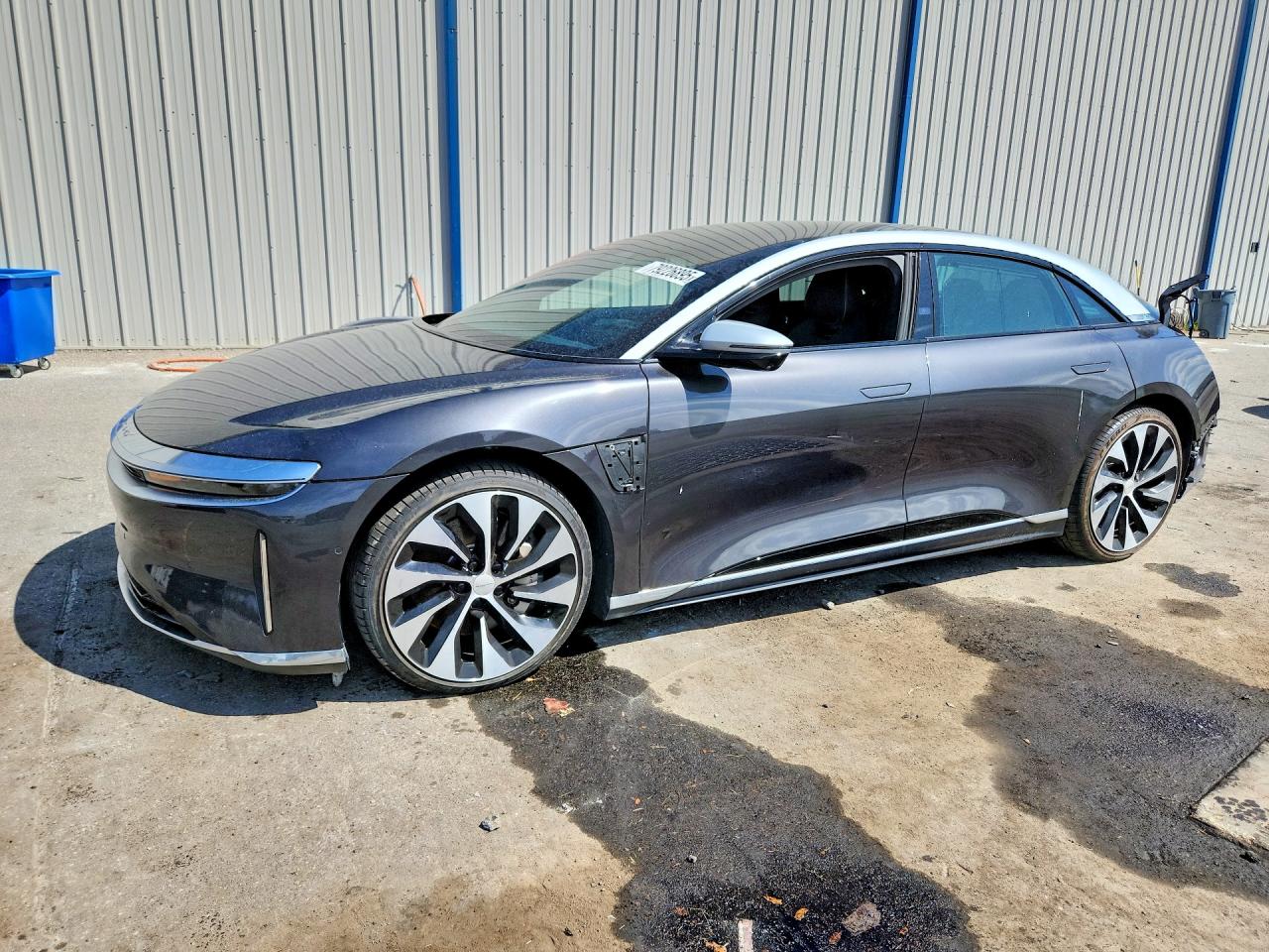 2022 Lucid Air Grand Touring, VIN 50EA1GBA8NA004116 — Rear end