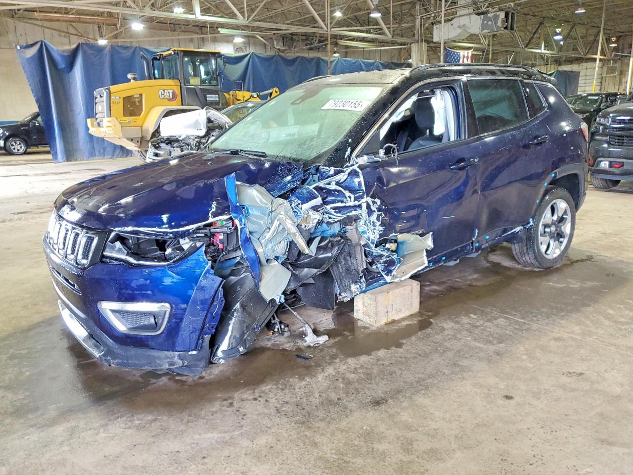 2021 Jeep Compass Limited, VIN 3C4NJDCB8MT536260 — Перед