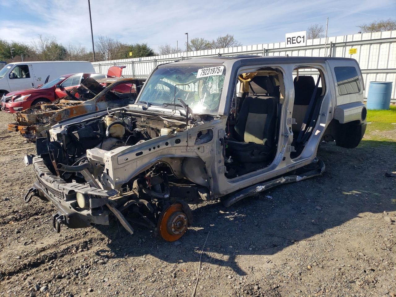 2006 Hummer H3, VIN 5GTDN136X68247800 — Vandalism