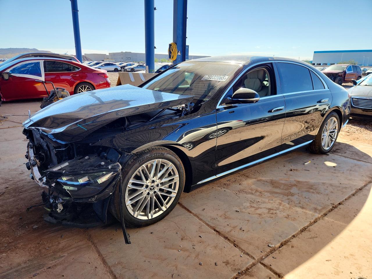 2022 Mercedes-Benz S 580, VIN W1K6G7GB0NA154611 — Front end
