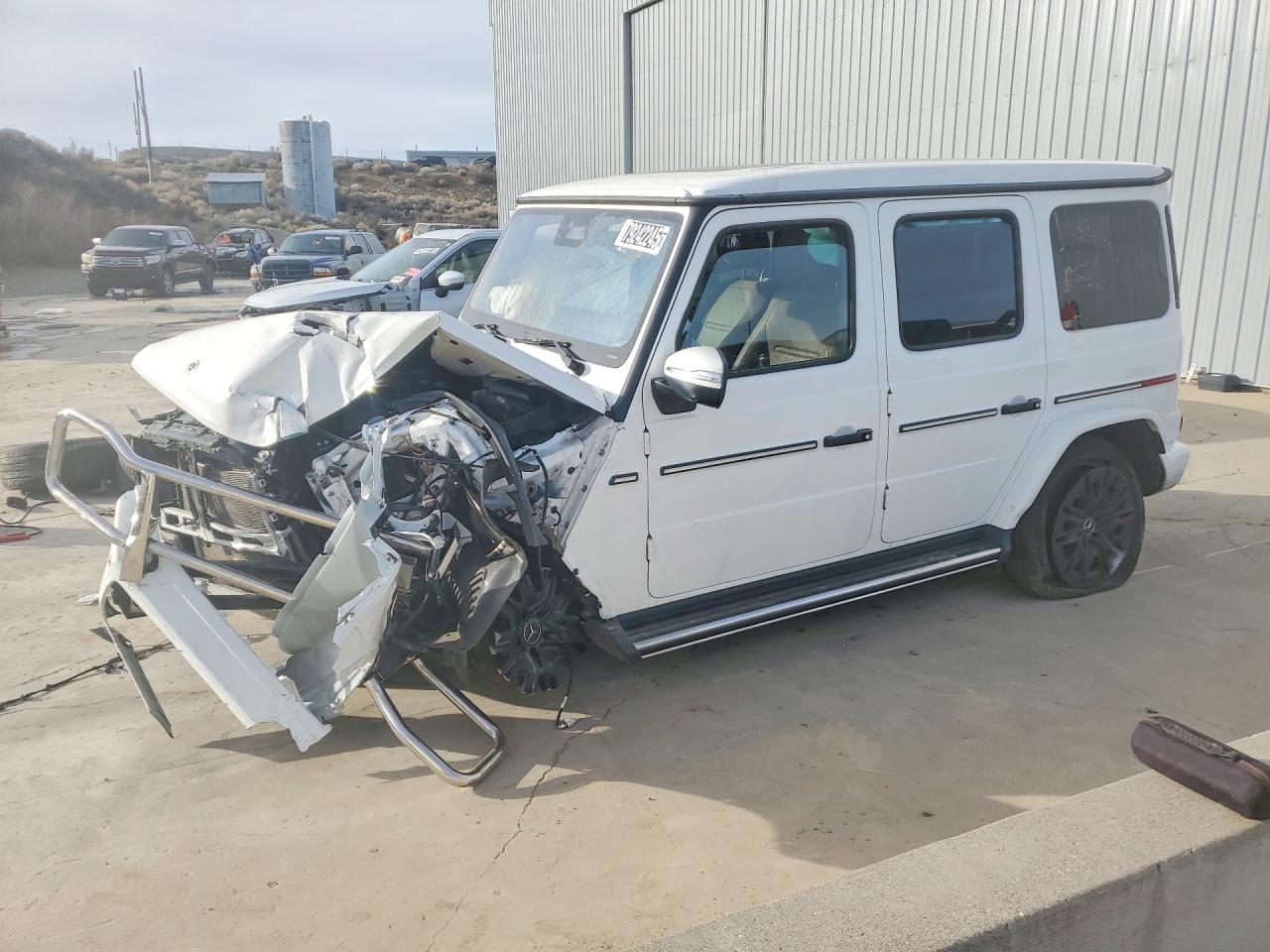 2025 Mercedes-Benz G 550, VIN W1NWH1AB7SX048204 — Rollover