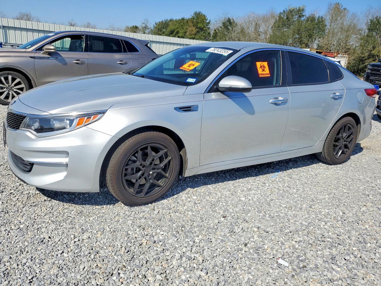 2016 Kia Optima LX, VIN 5XXGT4L36GG027036 — Biohazard / chemical