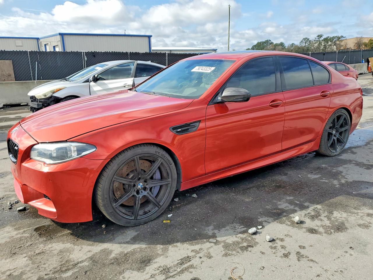 2016 BMW M5, VIN WBSFV9C57GD595500 — Minor dents and scratches