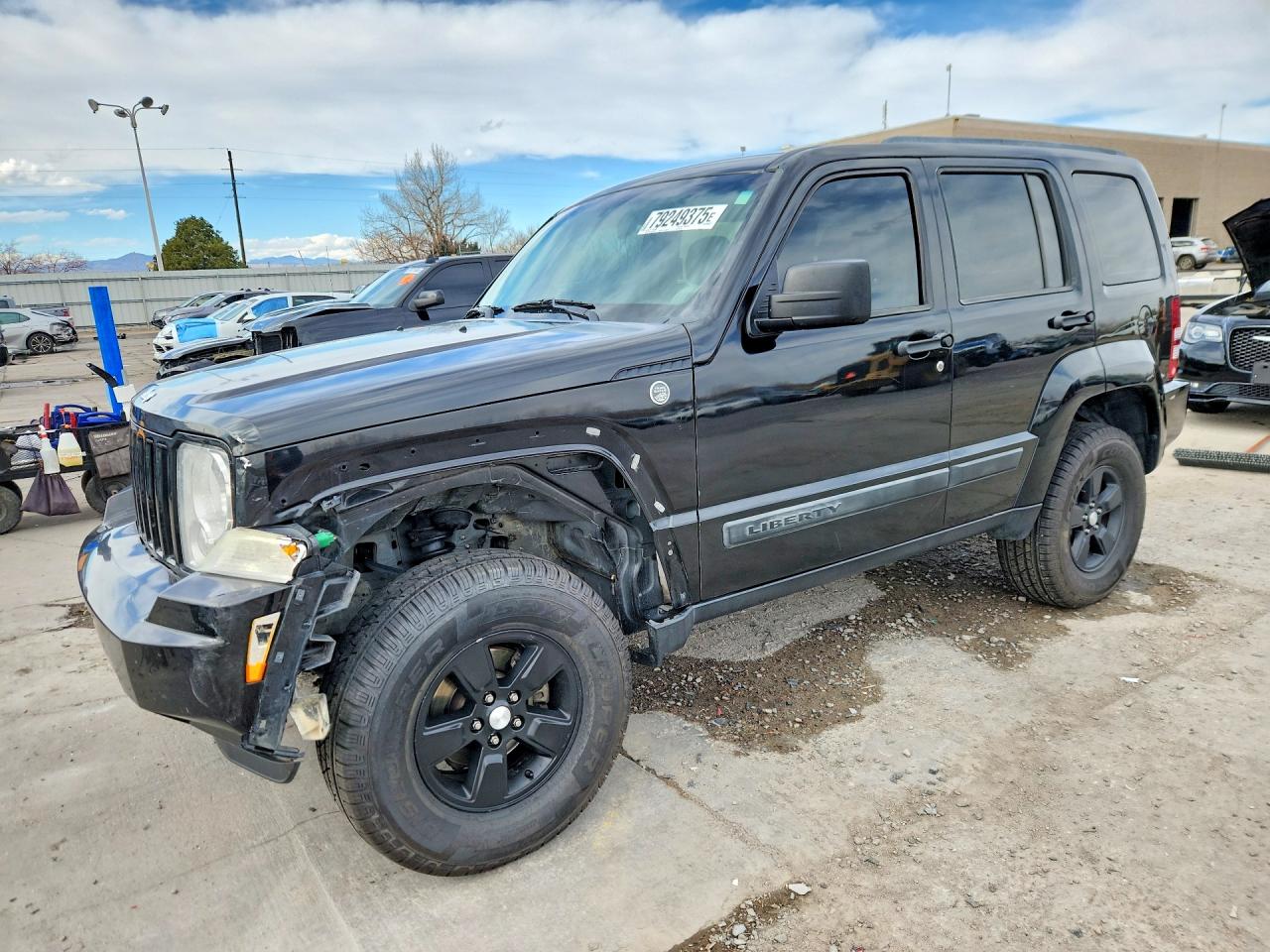 2012 Jeep Liberty Sport, VIN 1C4PJMAK4CW157146 — Перед