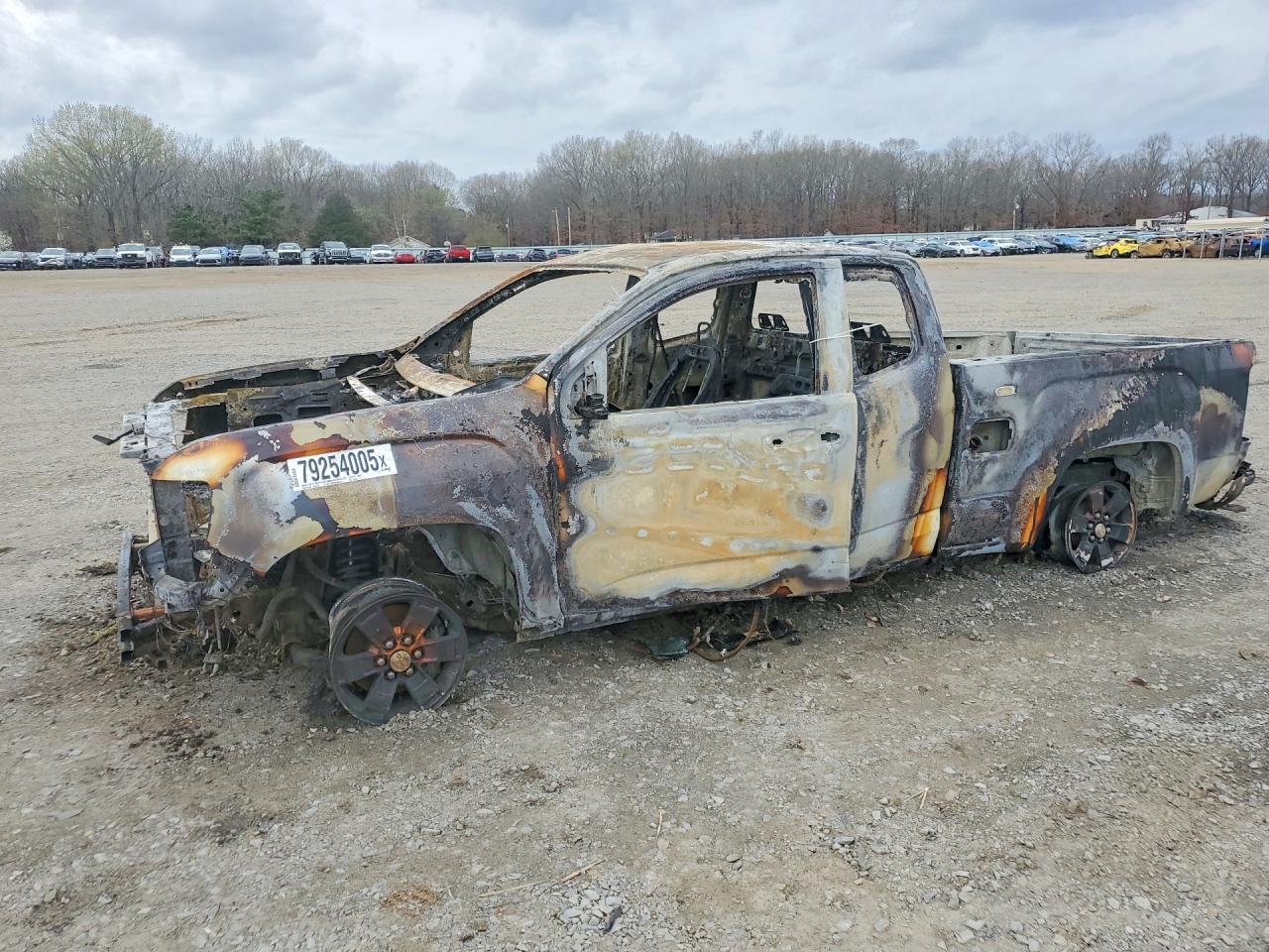 2015 GMC Canyon 2WD, VIN 1GTH5AEA7F1251855 — Burn