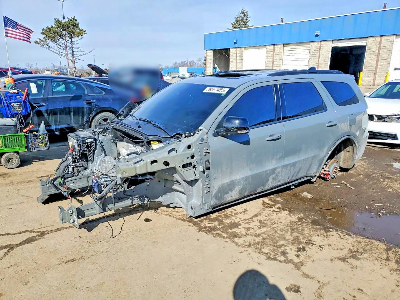2024 Dodge Durango R/T Plus, VIN 1C4SDJCT7RC140177 — Stripped