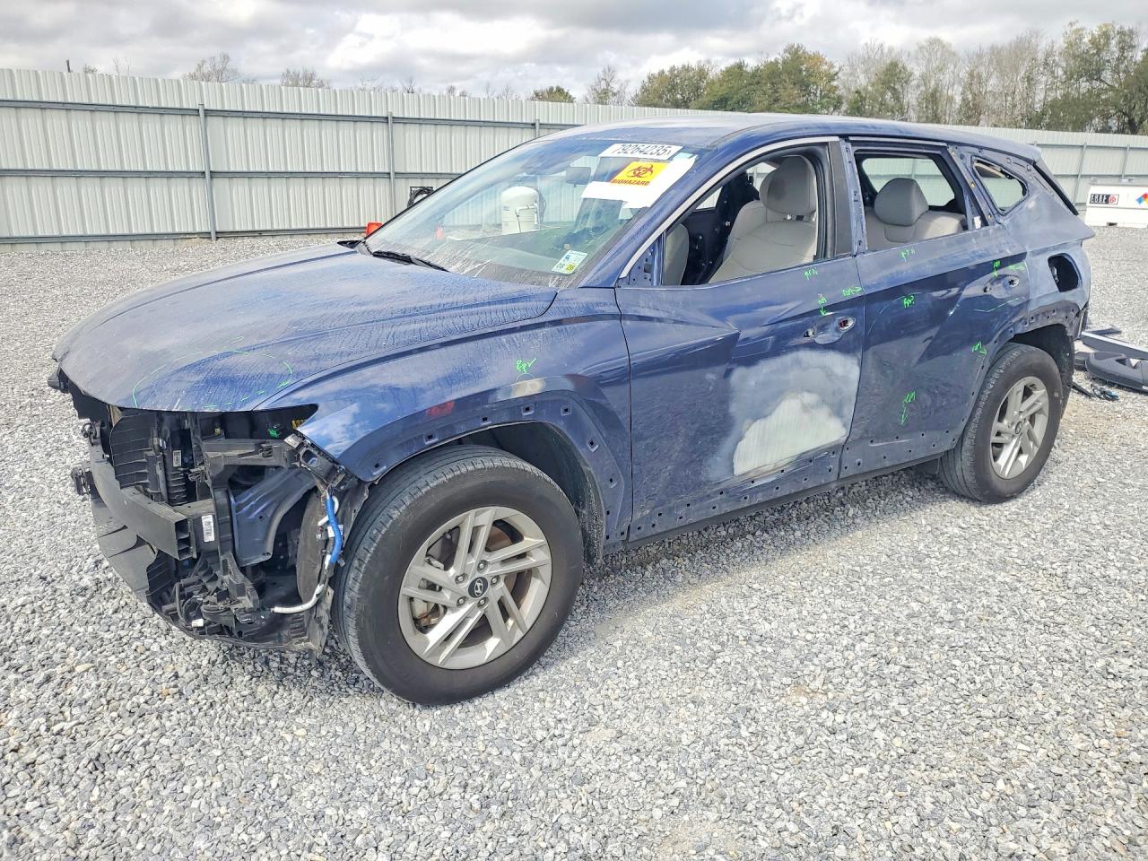 2025 Hyundai Tucson SE, VIN 5NMJA3DEXSH458060 — Вода / потоп