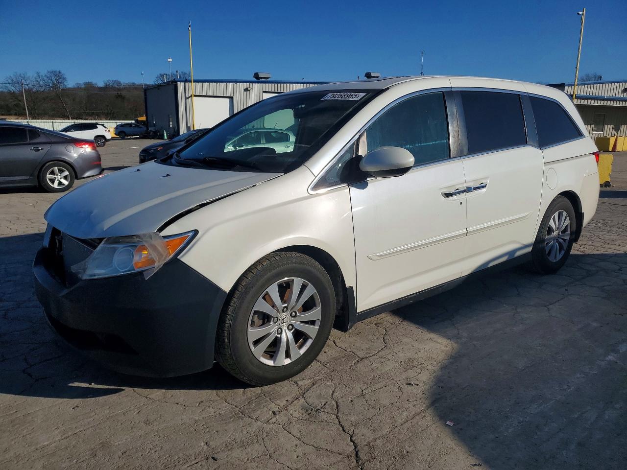 2014 Honda Odyssey EX-L, VIN 5FNRL5H6XE109515 — Partial repair