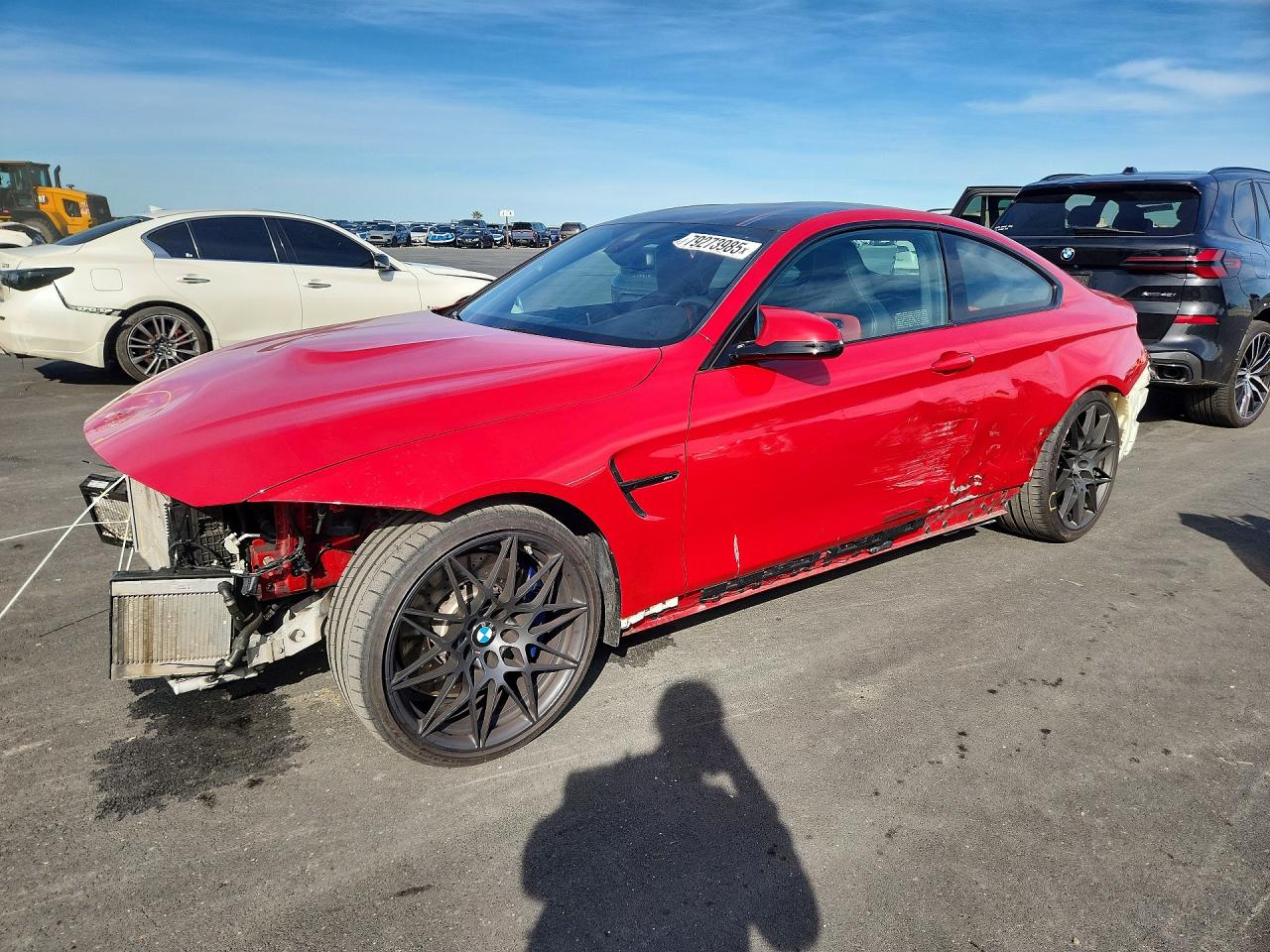 2020 BMW M4, VIN WBS4Y9C02LFJ78755 — Перед
