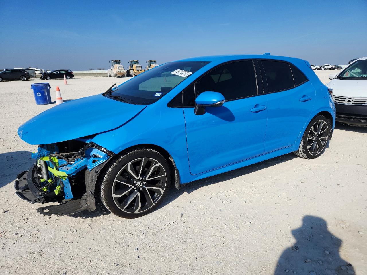 2022 Toyota Corolla XSE, VIN JTNC4MBE3N3173403 — Front end