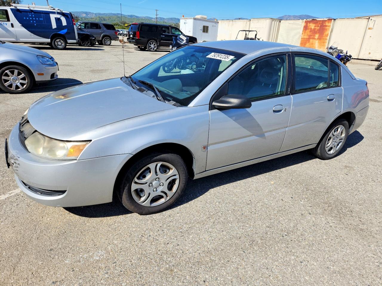 2004 Saturn ION ION 2, VIN 1G8AJ52F74Z220358 — Engine fire