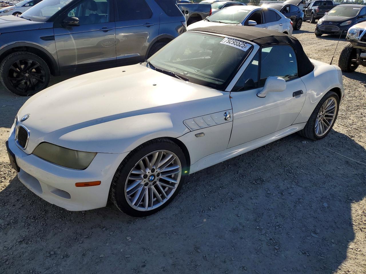 2002 BMW Z3 2.5, VIN 4USCN33422LM06775 — Перед