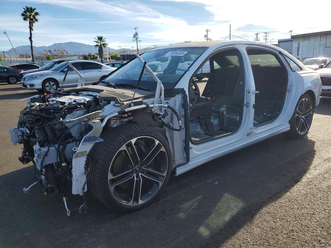 2025 Audi A8, VIN WAULDAF87SN006241 — Stripped