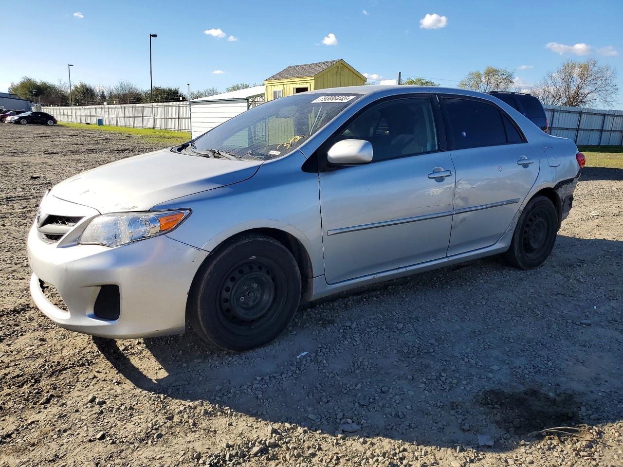 2011 Toyota Corolla LE, VIN JTDBU4EEXBJ106767 — Rear end