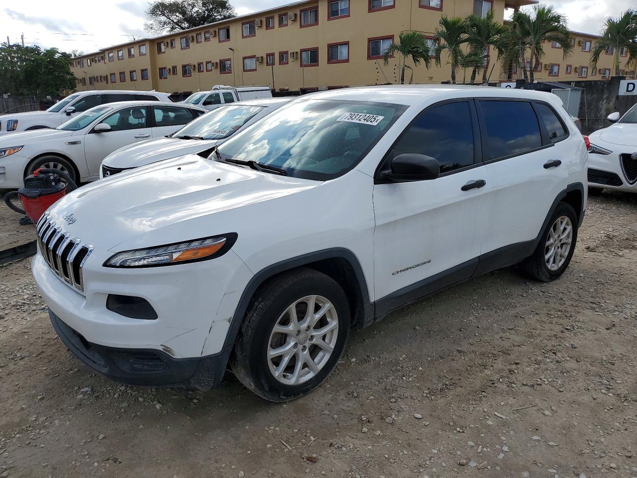 2014 Jeep Cherokee Sport, VIN 1C4PJLAB9EW222151 — Minor dents and scratches