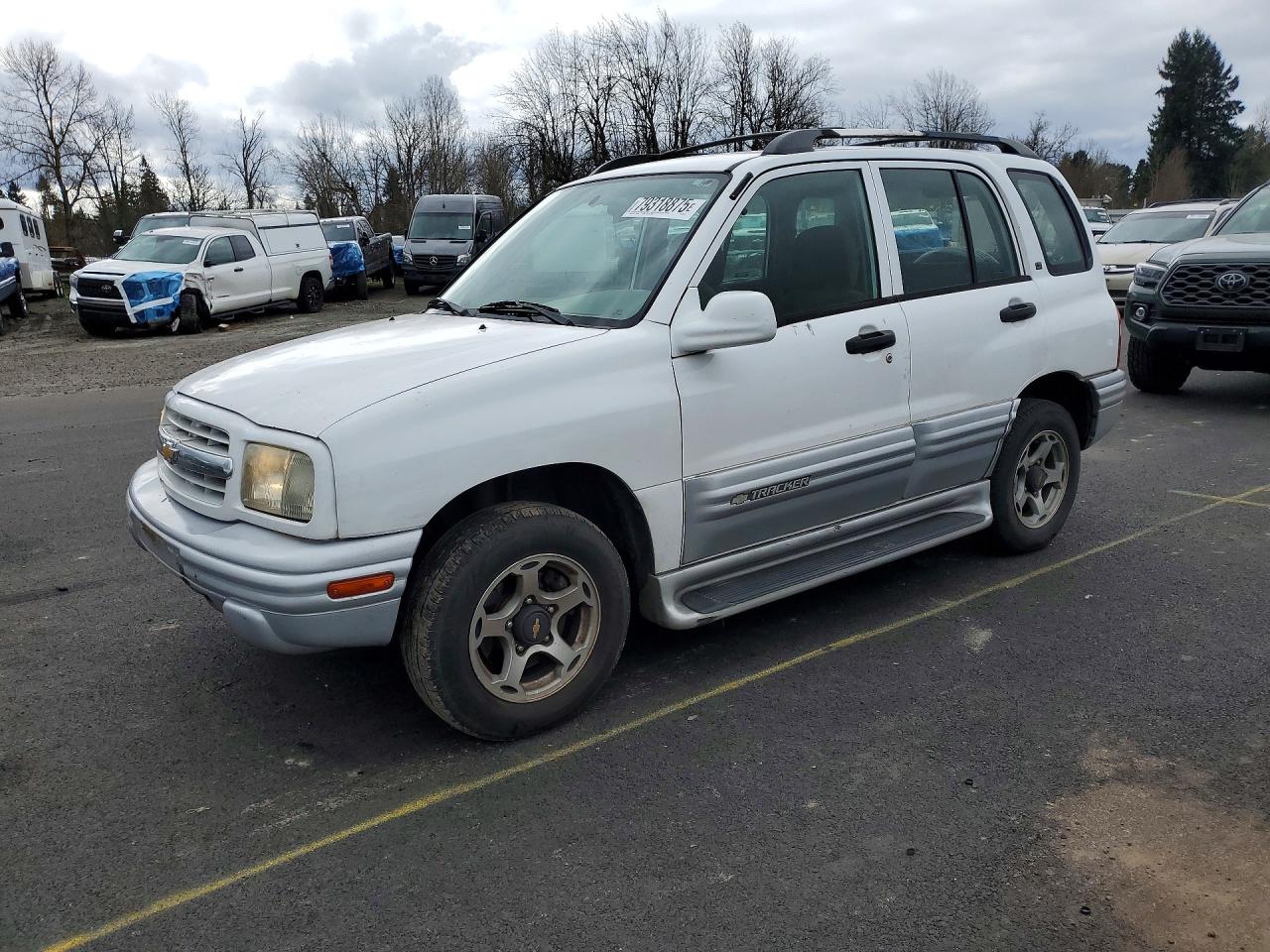 2001 Chevrolet Tracker LT, VIN 2CNBJ634816941157 — Зад