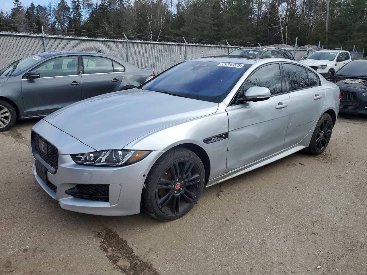 2018 Jaguar XE 25t R-Sport, VIN SAJAL4FX8JCP36631 — Side