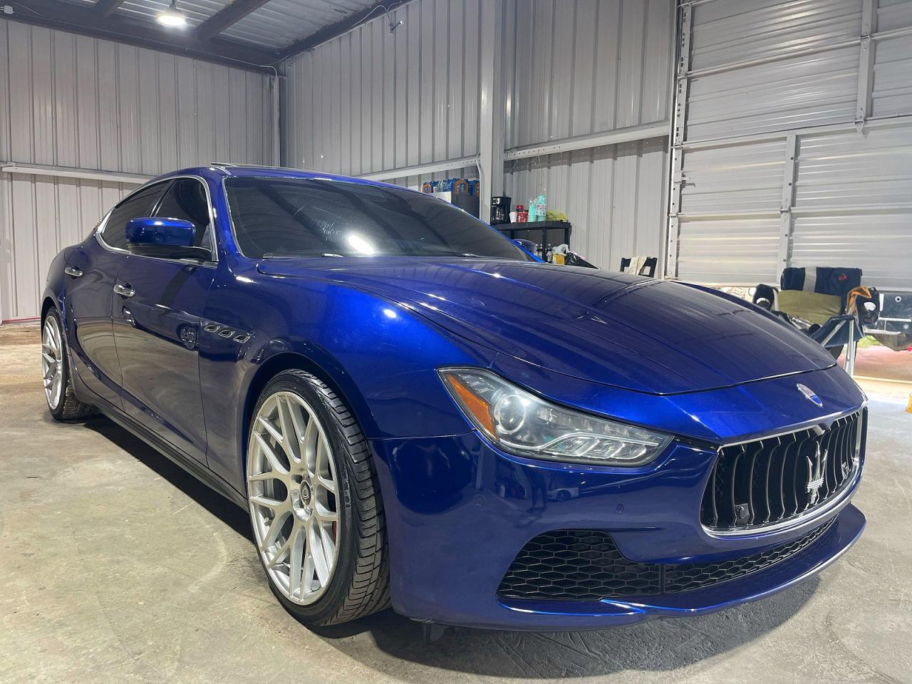 2014 Maserati Ghibli S Q4, VIN ZAM57RTA0E1087454 — Prior damage history