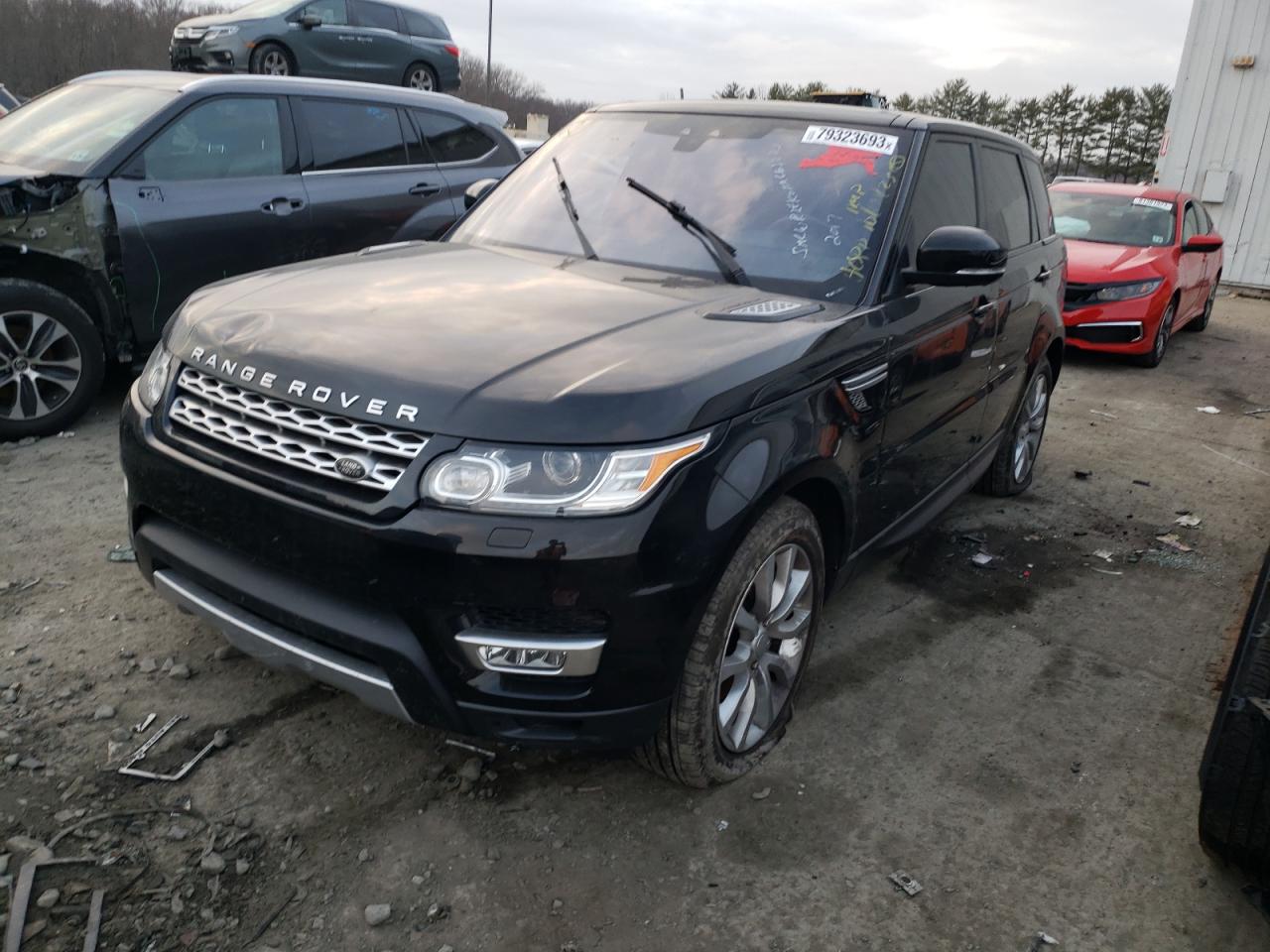 2017 Land Rover Range Rover, VIN NJ1569E — Missing or altered VIN