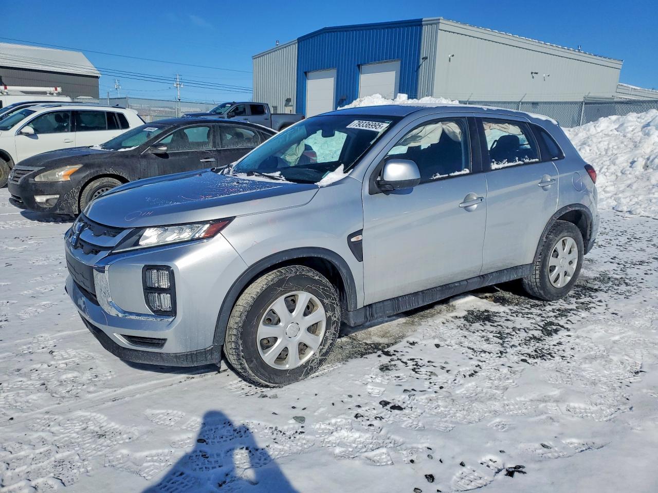 2021 Mitsubishi Outlander Sport ES, VIN JA4AJUAU7MU606592 — Vandalism