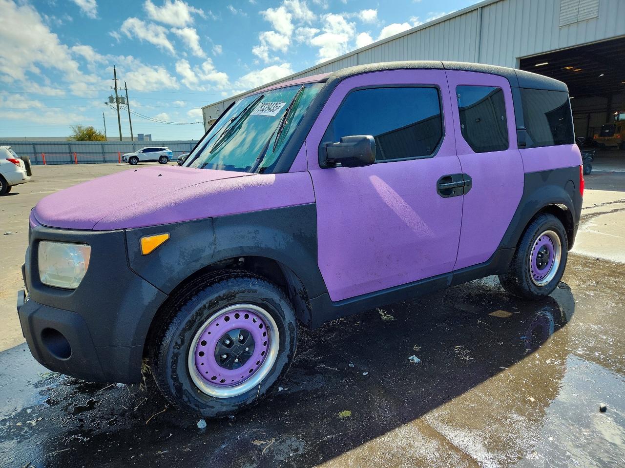 2003 Honda Element EX, VIN 5J6YH28563L004400 — Вода / потоп