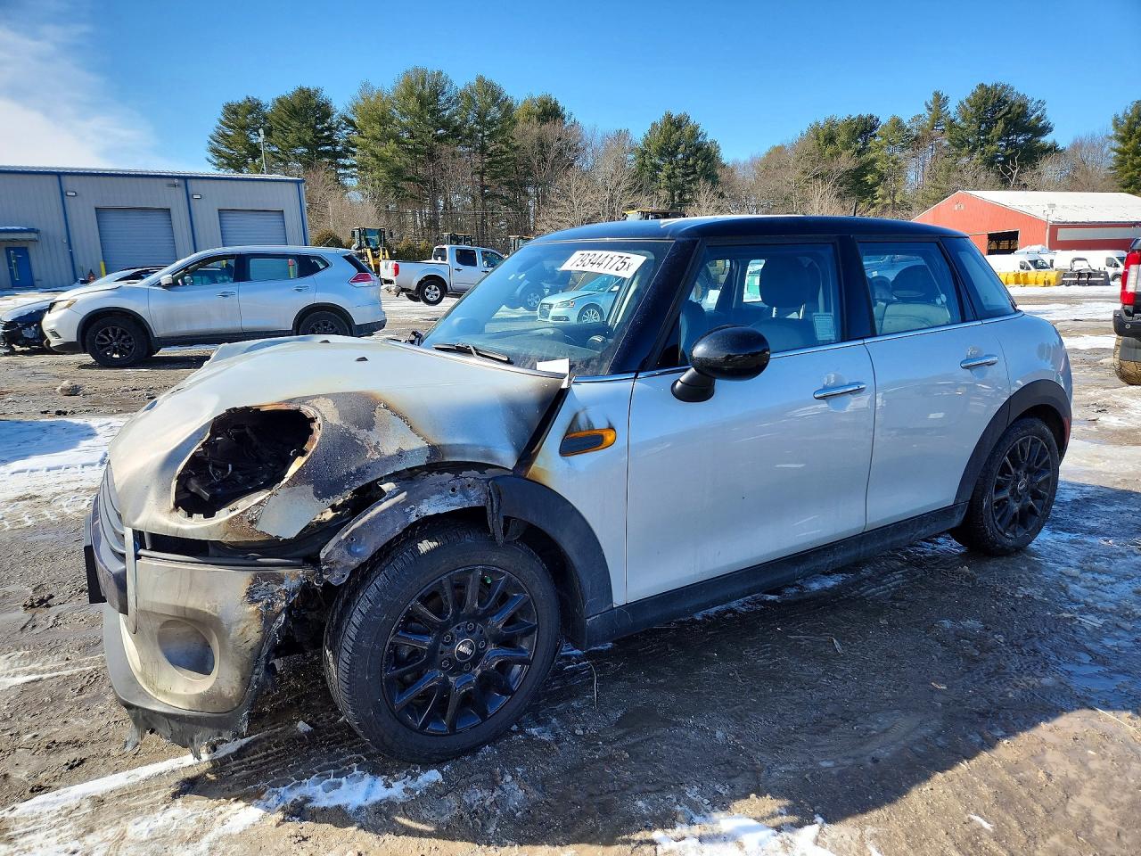 2017 MINI Hardtop 4 Door Cooper, VIN WMWXU1C56H2E17350 — Burn